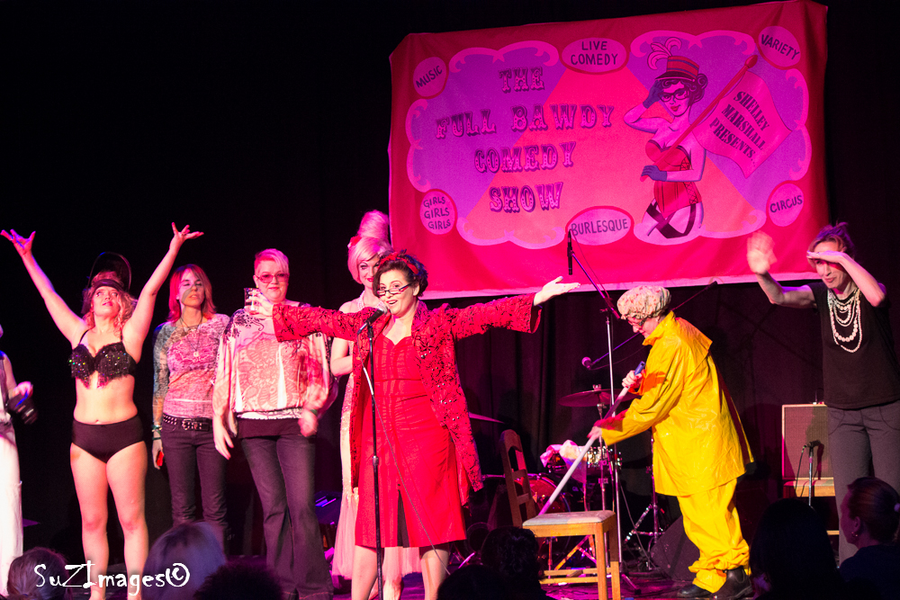 The grand finale of the Full Bawdy Comedy Show!